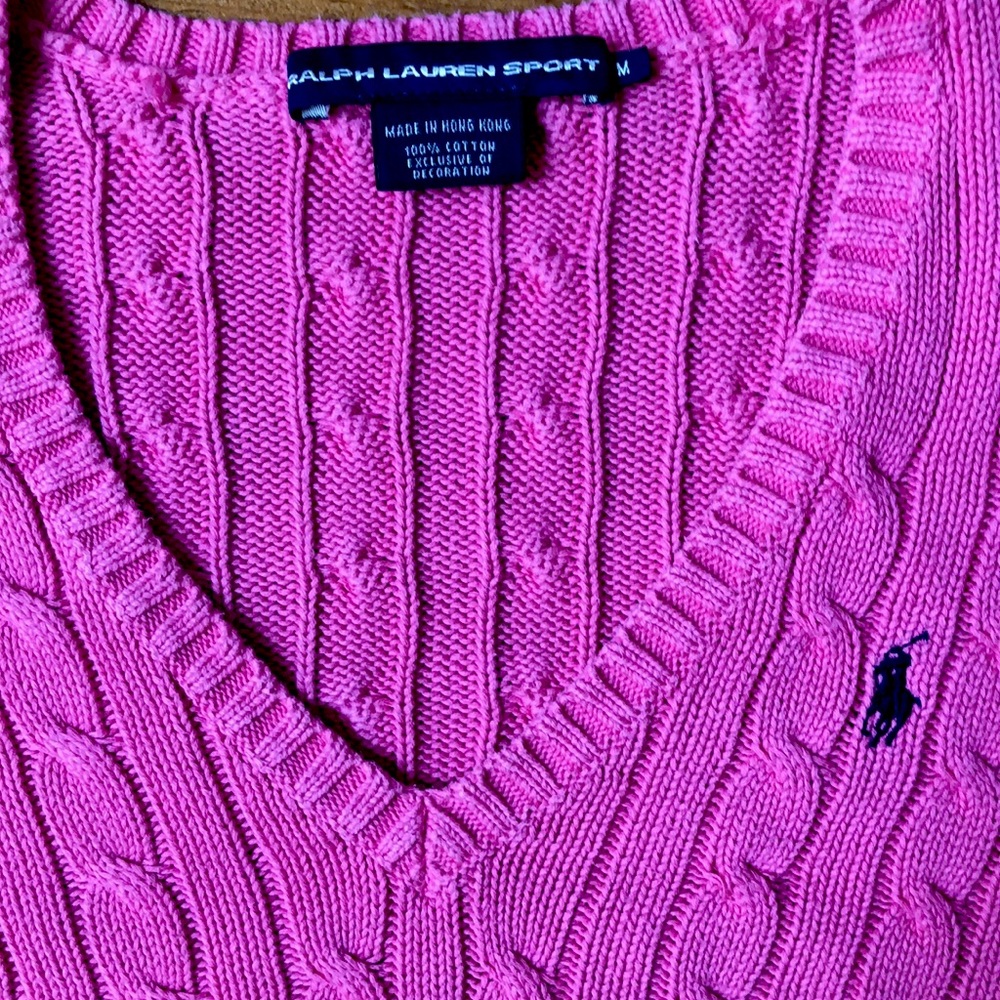 Vintage Ralph Lauren💐🩰🎀💝 women’s cable knit sweater! Excellent condition!! - Picture 3 of 3